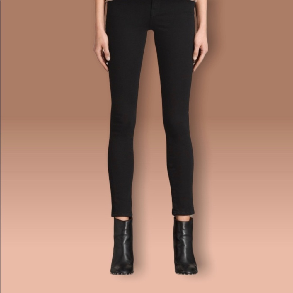 NWT! All Saints ‘Jewel’ Midrise Skinny Jeans// Size 24